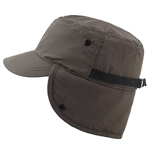 Unisex Winter Hat w/ Brim & Warm Earflaps
