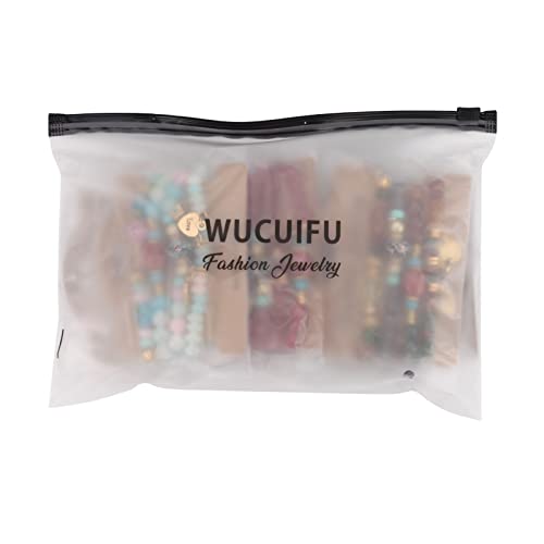 8 Packs Boho Beaded Bracelets for Women