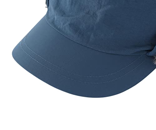 Unisex Winter Hat w/ Brim & Warm Earflaps