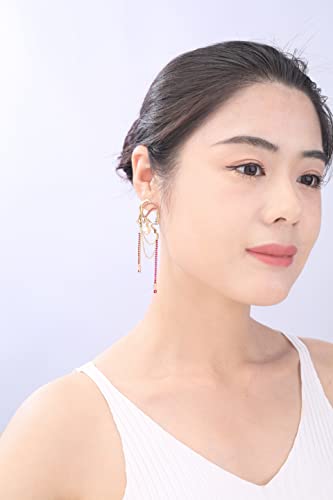 Unique Abstract face Art Earrings for Women