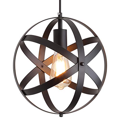Globe Modern Industrial Pendant Light Fixtures