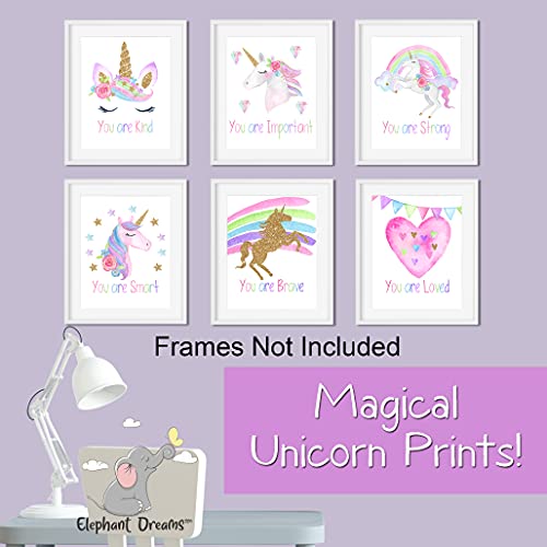 Unicorn Posters Wall Art Bedroom Decoration