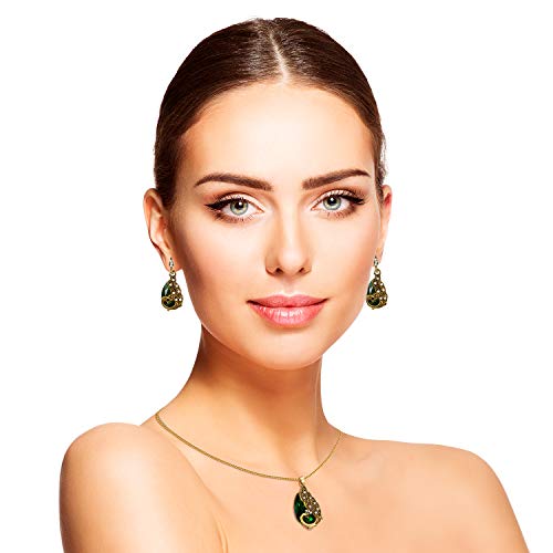 6 Pieces Women Elegant Necklace w/Earrings Set for Wome