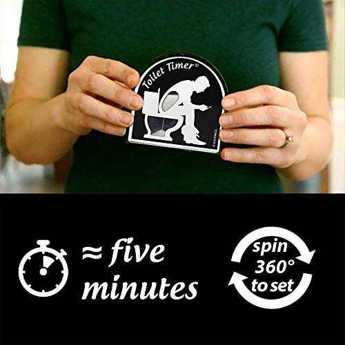 Toilet Timer- Funny Gifts for Men on Fathers Day/ Birthday