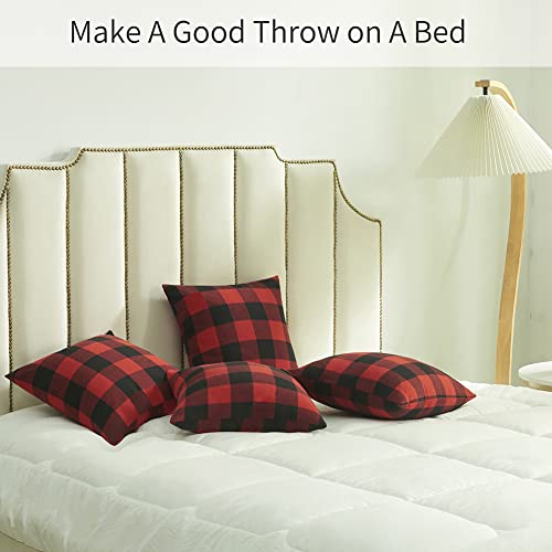 Set of 4 Christmas Throw Pillow Covers