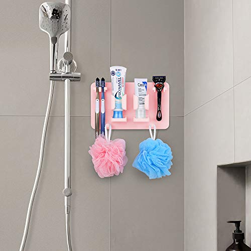 Wall Mounted Toothbrush & Razor Holder