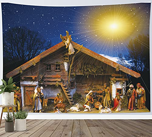Christmas Nativity Tapestry