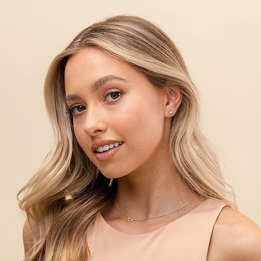 Gold Plated Sterling Silver Bar, Dot, Heart, Triangle, Star,