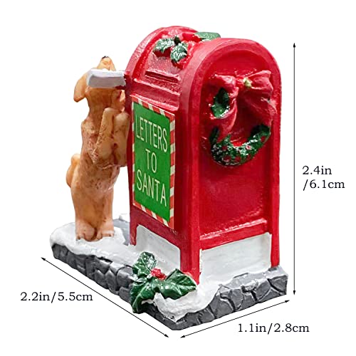 Santa's Mailbox  Christmas Village Accessories