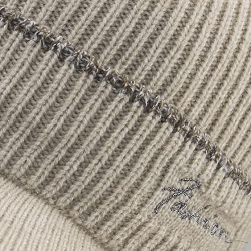 Men's Beanie w/ Visor -Warm Winter Knit Earflaps Hats