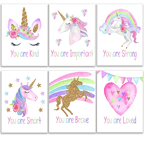 Unicorn Posters Wall Art Bedroom Decoration