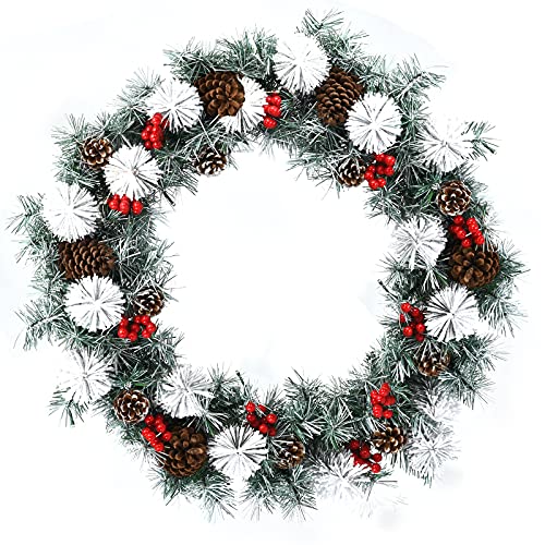 30β Pre-lit Christmas Wreath Decoration
