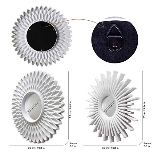 Pack of 3 -| Wall Mirrors for Home Decoration