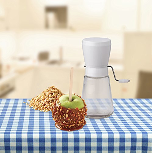 Old Fashioned Onion/Peanut Manual Food Chopper, 18/8 Stainless Steel Blades, 3.5 x 8-Inches