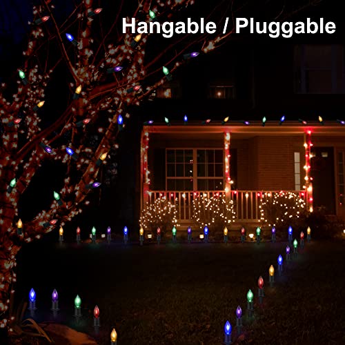 24.2 feet 20 LED  C9 Christmas Pathway Lights