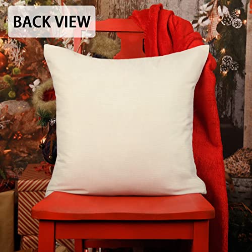 Set of 4  Buffalo Christmas Pillow Covers