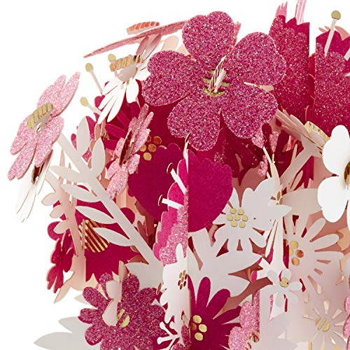 Paper Wonder Pop Up Mothers Day Card (Flowers in Vase)