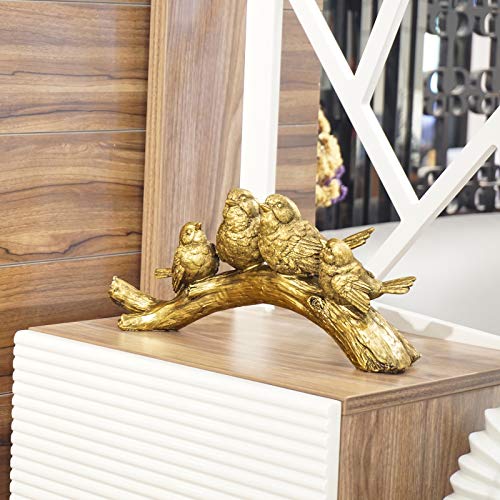 Bronze Bird Sculptures for Home Decoration