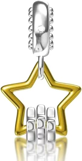 Christmas Charms for Bracelets and Necklaces Women's Christmas Tree Hat Bead Charms 925 Sterling Silver Dangle Christmas Gifts