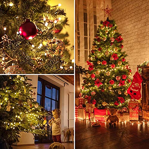 2-Pack 66FT 200 LED Christmas Lights