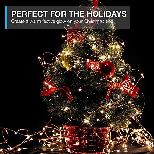 Starry Fairy Lights 66FT, 200 LEDs