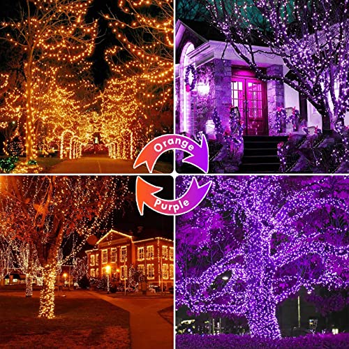 4-Pack 160FT 400 LED  Solar Christmas Lights