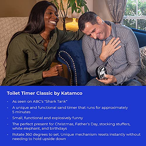 Toilet Timer- Funny Gifts for Men on Fathers Day/ Birthday