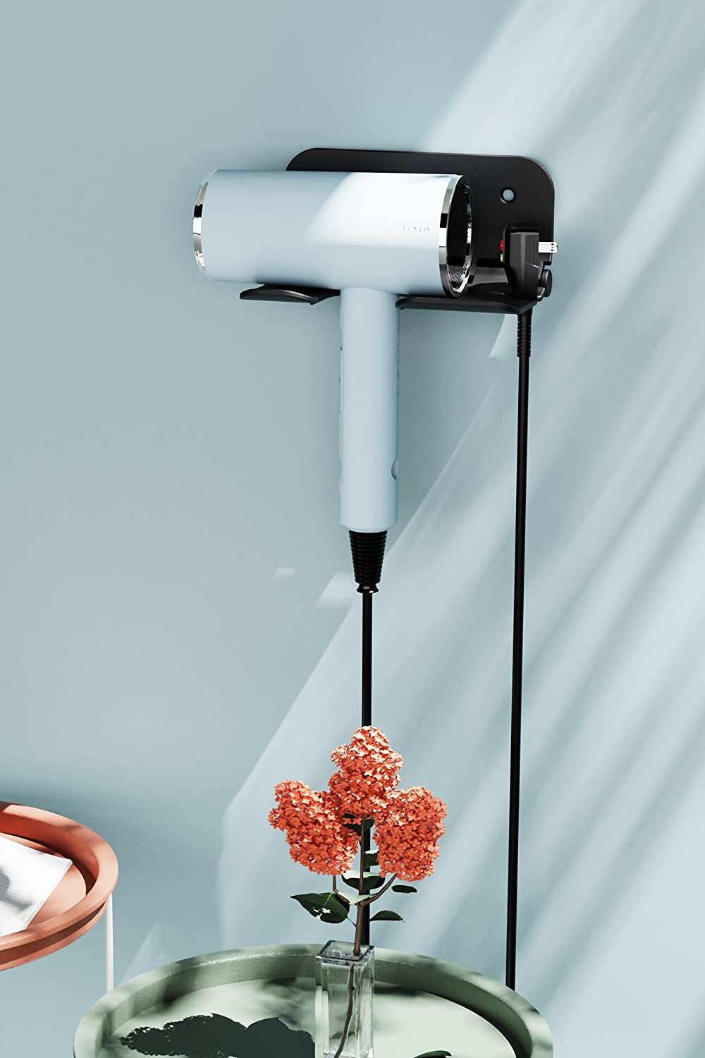 Hair Blow Dryer with Diffuser Brush Comb 1800W Full Accessories for Women Professional