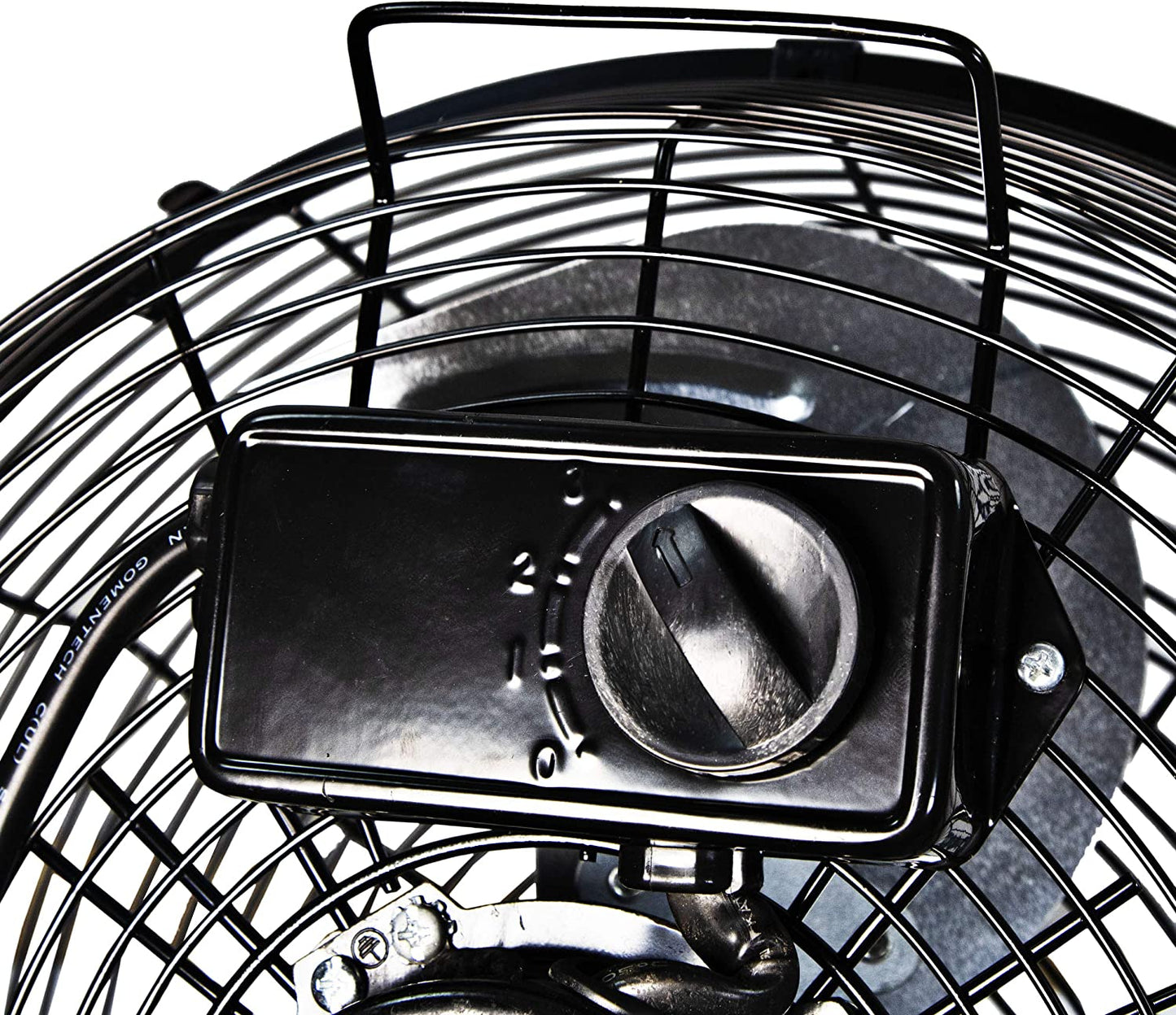 12-inch High-Velocity 3-Speed Floor Fan w/ 180-Degree Tilt, Black