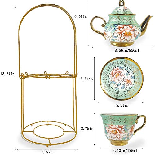 European-Style Ceramic Coffee/Tea Set