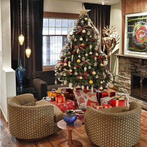 Christmas Hang Balls Xmas Tree Ornaments Hanging Ball Shatterproof 24 Pack / Box