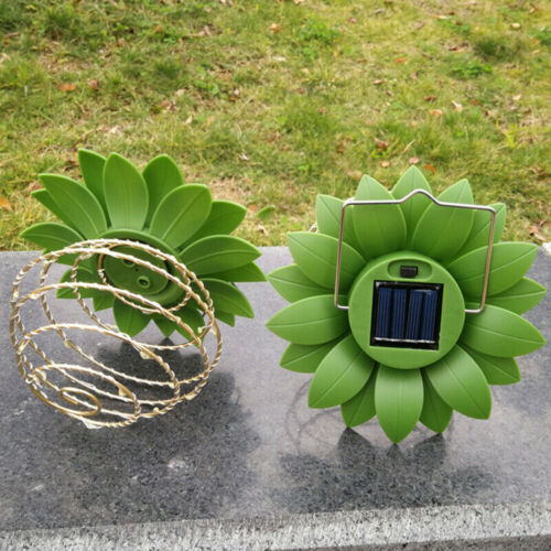 LED Solar Wind Chime Light Color Changing Hanging Lamp Waterproof Garden Decor