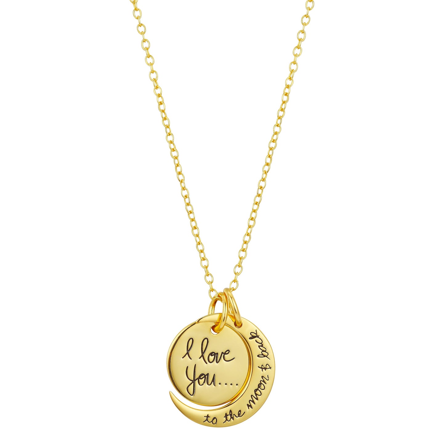 "I Love You to the Moon & Back" Necklace for Women