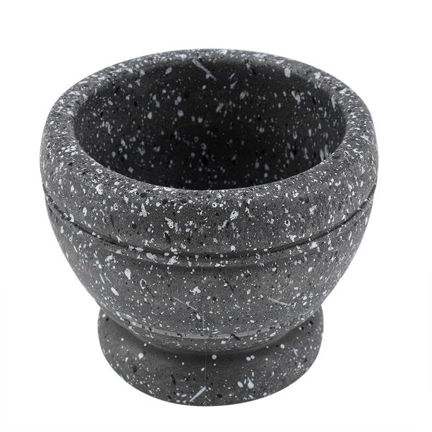 Granite Mortar and Pestle Set - Perfect for Crushing and Grinding Herbs and Spices to Maximize Flavor, Easy to Use & Clean, Solid Stone