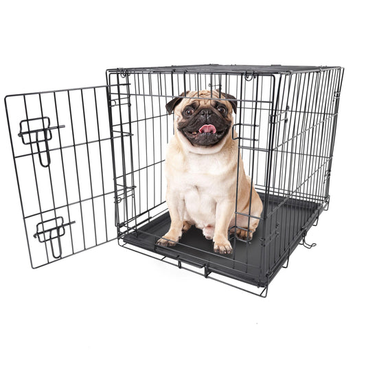 Pet Kennel With Divider, 24in