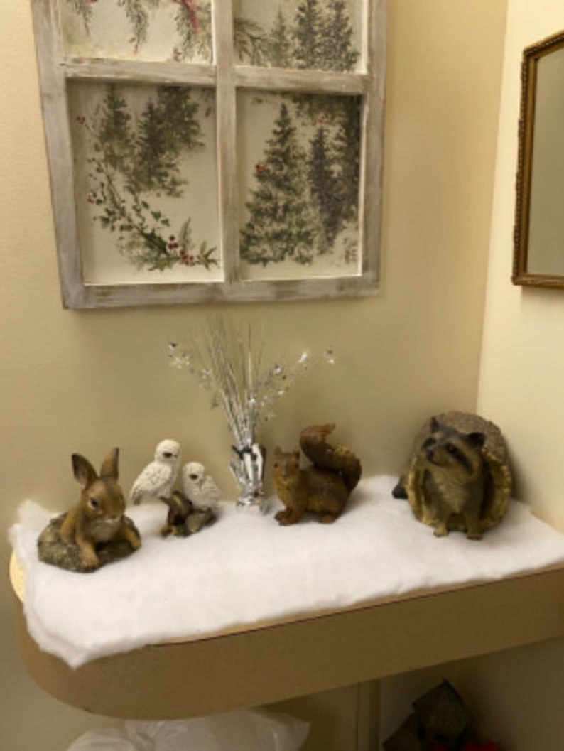 Curious Life-Like Bunny Statue Garden Decors
