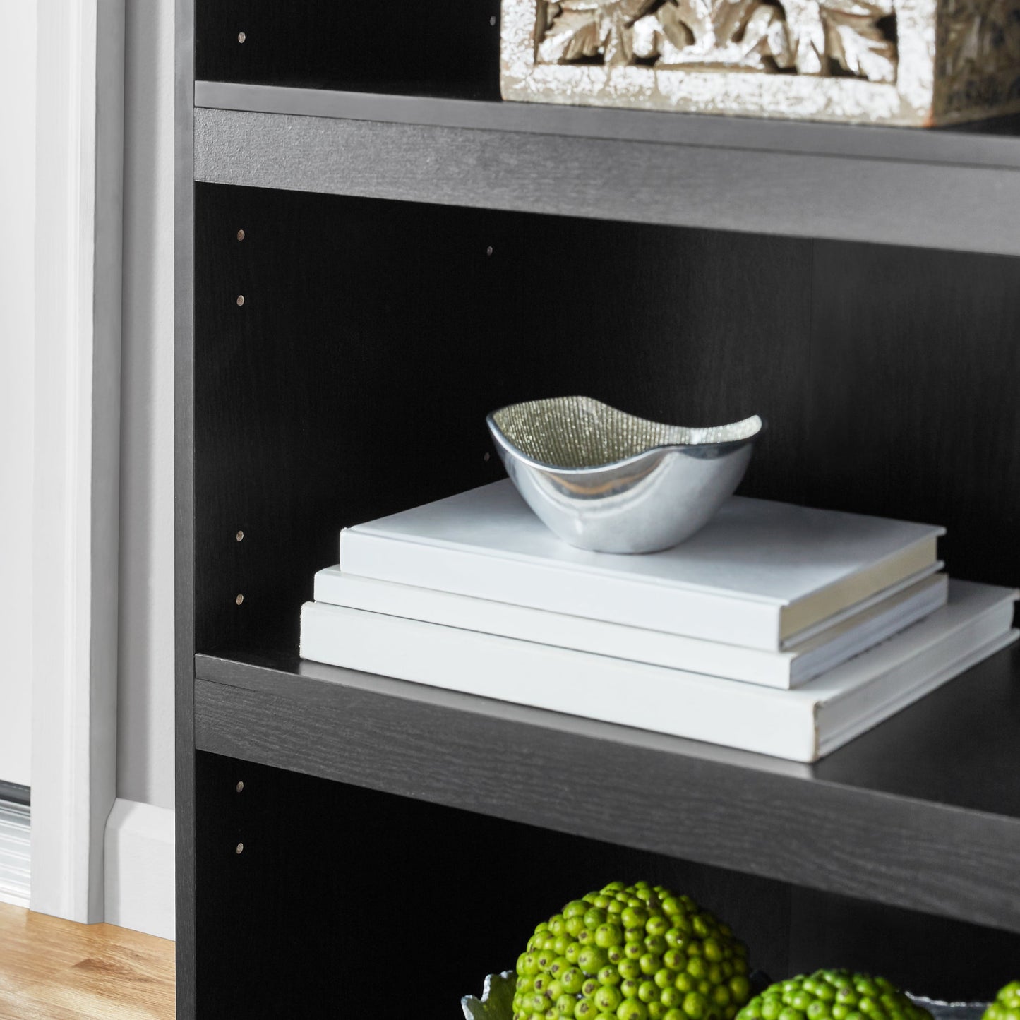 Framed 3-Shelf Bookcase