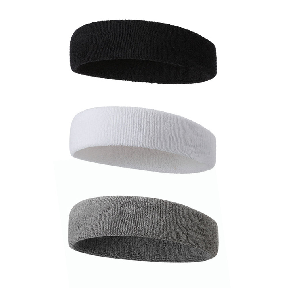 Sweatbands Headbands for Men & Women -3 Packs