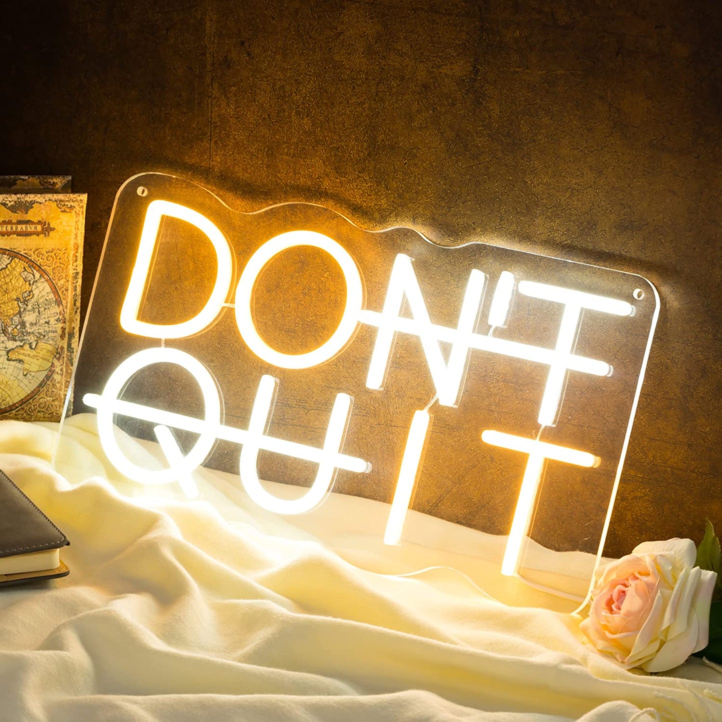 Don't Quit LED Neon Sign for Wall Decoration