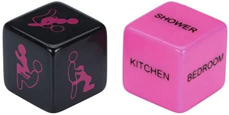 Romantic Love Dice- for Couple, Anniversary, Valentines Day, Gift for Him,Her, Husband,Wife