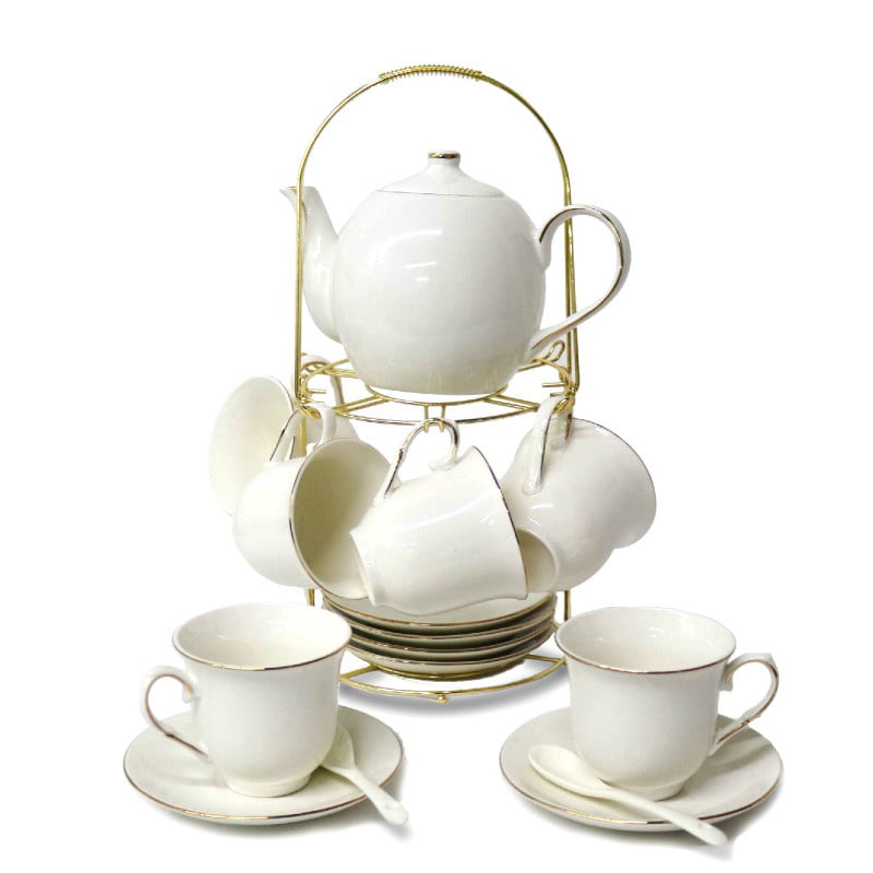 European-Style Ceramic Coffee/ Tea Set