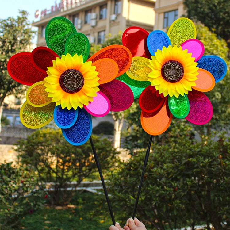 3" Multi-color PVC Wind Spinner