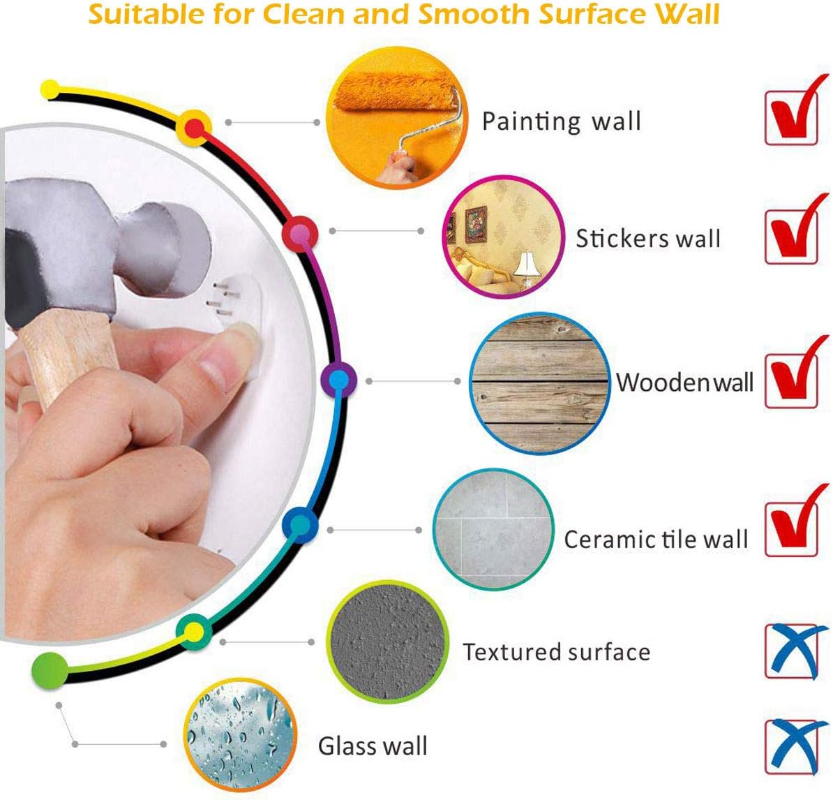 Family Tree Wall Decor Acrylic 3D DIY Mirror Stickers Picture Frame Collage Home Decorations for Living Room Bedroom Dinning Office New House Gifts Silver Set Large 47x47 Inch