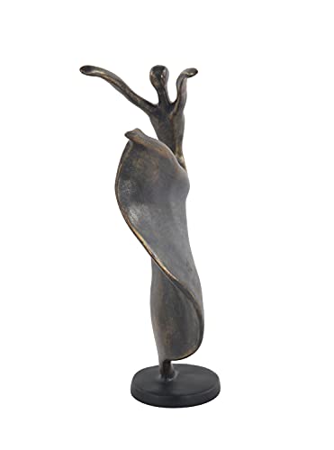 Ballet Dancer Sculpture, Brass