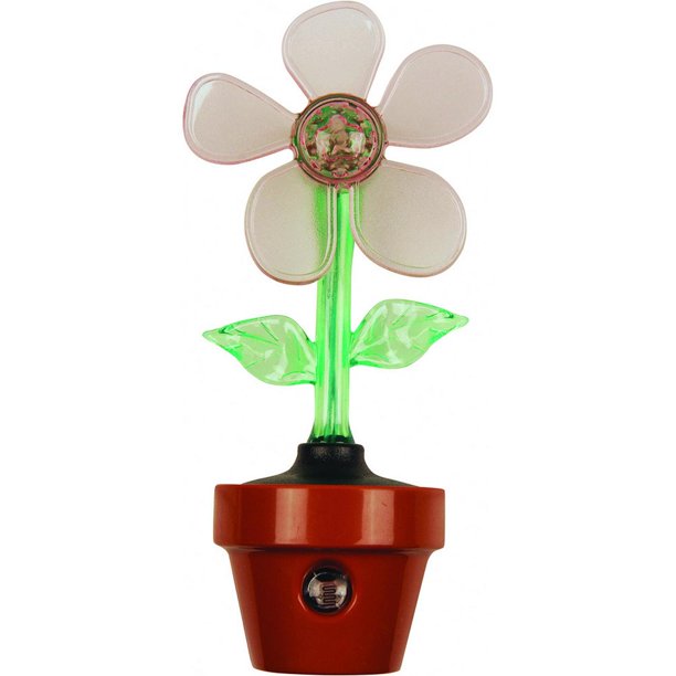 LED Flower Automatic Night Light for Home Decoration