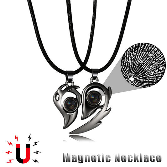 2PCS Magnetic Couple Necklace for Him and Her