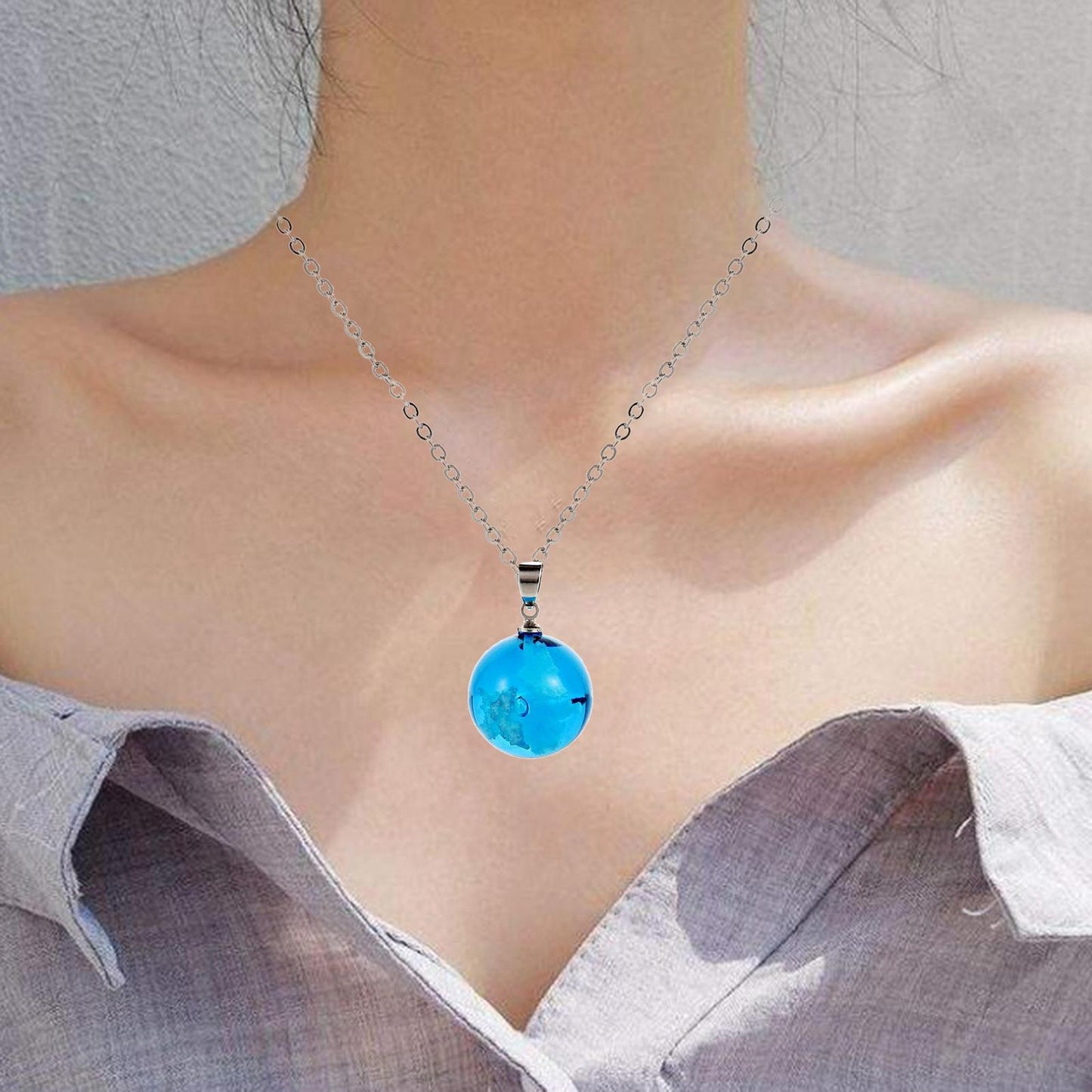 Luminous Glow in The Dark Charm Necklace for Women