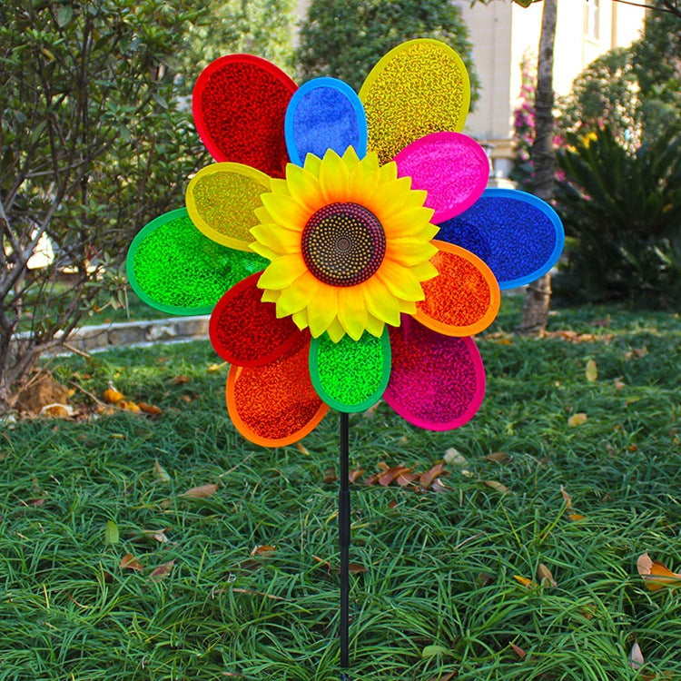 3" Multi-color PVC Wind Spinner