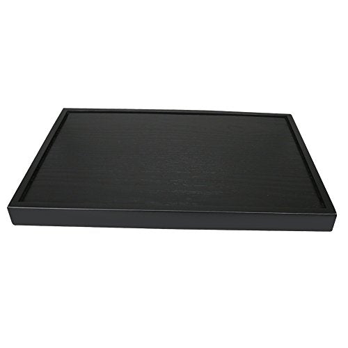 Black Serving Tray with Handle