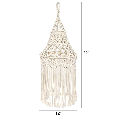 Lamp Shade Boho Hanging Pendant Light Cover Modern Home Decoration